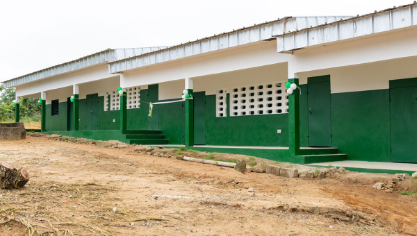 SAPH inaugure trois nouvelles salles de classe à Bongo Village